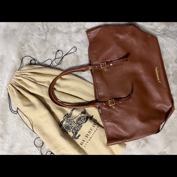 Burberry Leather Tote - Picture 10 of 10